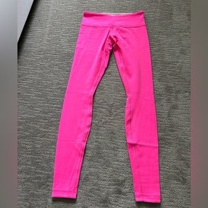 Lululemon hot pink leggings 6